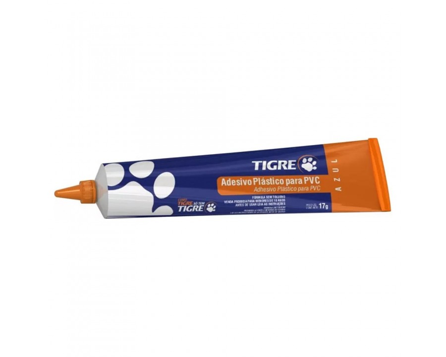 Adesivo tigre plast.pvc 17g