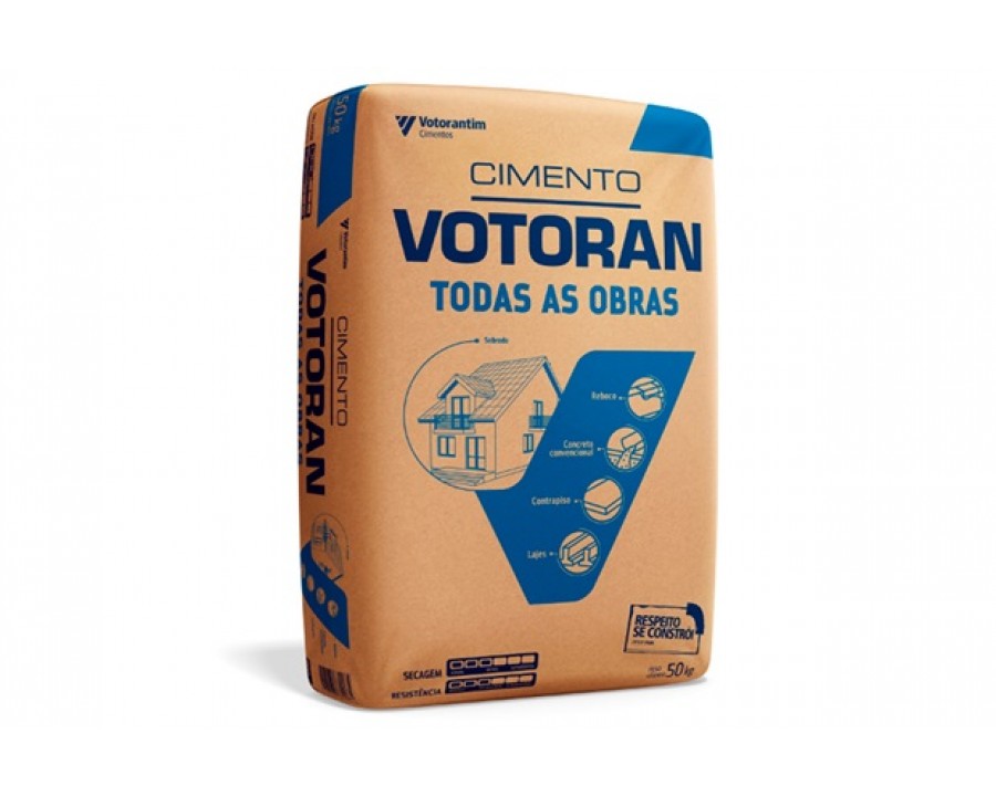 Cimento votoran todas obras 50kgs