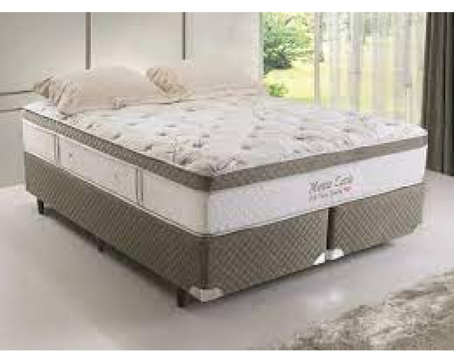 Colchao herval mola ensacada 1580x1980x330mm sp monte carlo hr visco bambu one s.pillow 5002527
