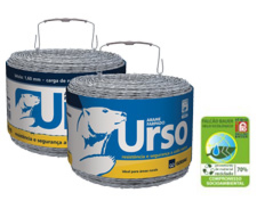 Arame farpado urso 250 mts.