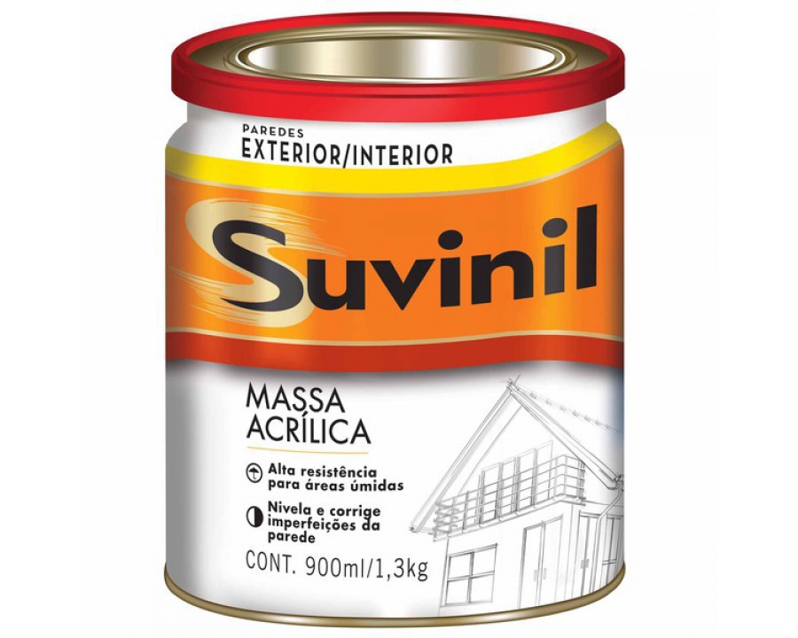 Massa acrilica suvinil 1,3 kg 53446404