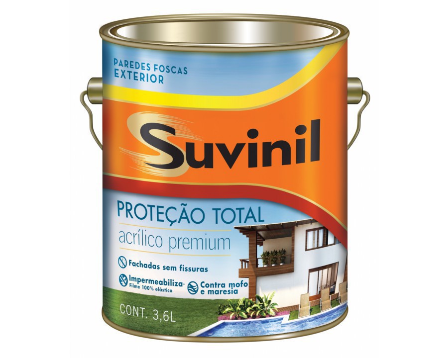 Tinta protecao total branco suvinil 3,6 lts