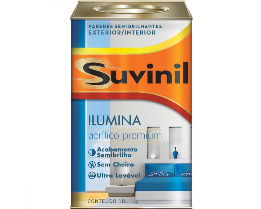 Tinta toque de luz/ilumina branco suvinil.18 lts