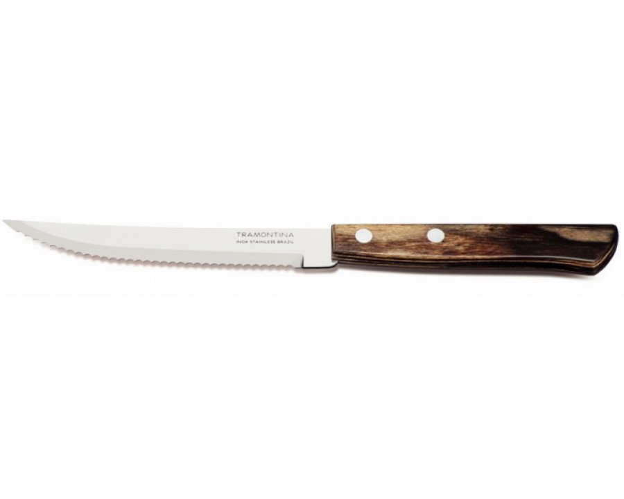 Faca tramontina churrasco inox 5 polywood 21100/495