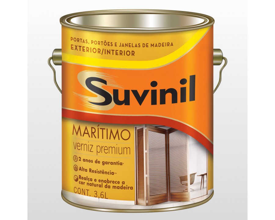 Verniz suvinil maritimo fosco natural 3,6lt 53392185