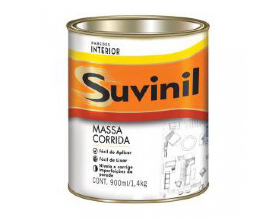 Massa corrida suvinil 5,7 kg 54014564