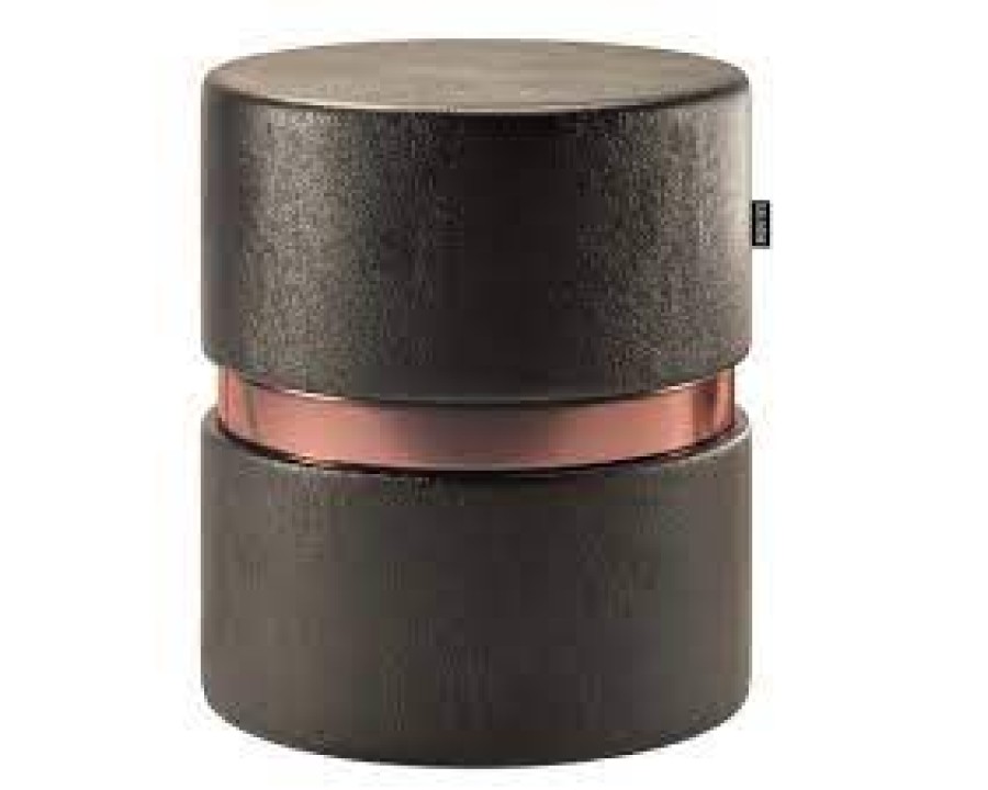 Puff salaone porto 14.01 courissimo preto brilho 211194