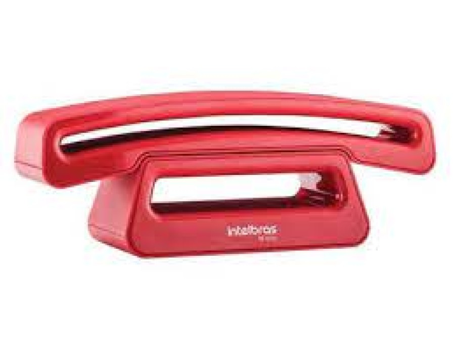 Telefone Intelbras s/fio 4128528 ts8520 vermelho