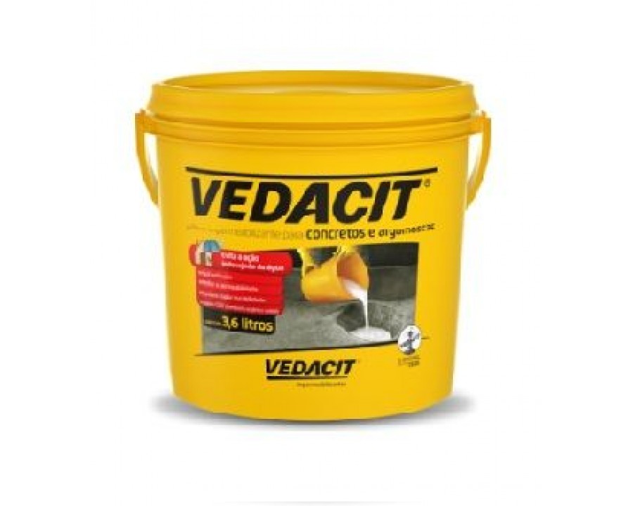 Vedacit aditivo impermeabilizante 3,6l (3,78 kg)